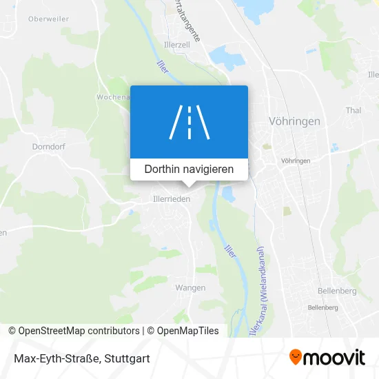 Max-Eyth-Straße Karte