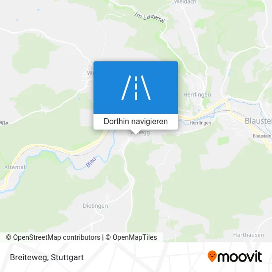 Breiteweg Karte