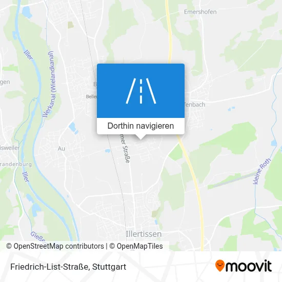 Friedrich-List-Straße Karte