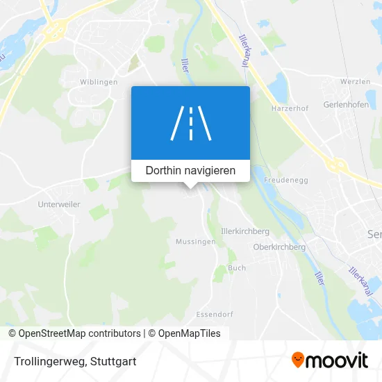 Trollingerweg Karte
