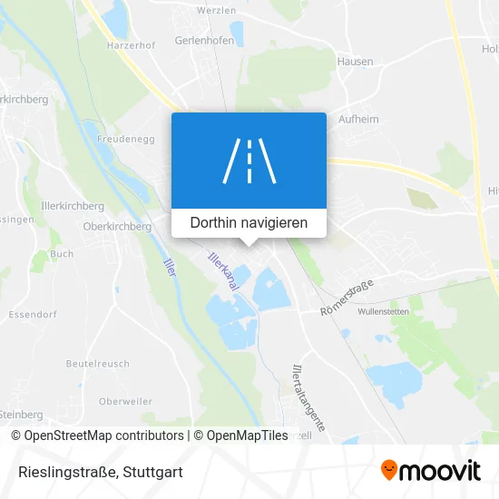 Rieslingstraße Karte