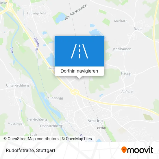 Rudolfstraße Karte
