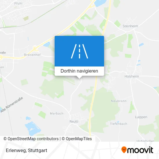 Erlenweg Karte