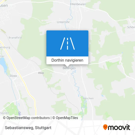 Sebastiansweg Karte