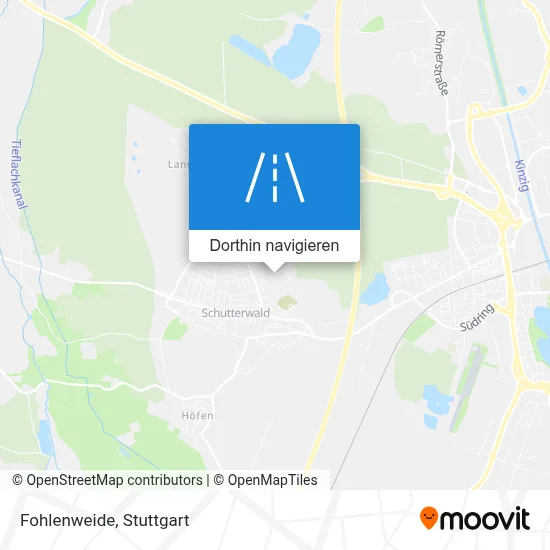 Fohlenweide Karte
