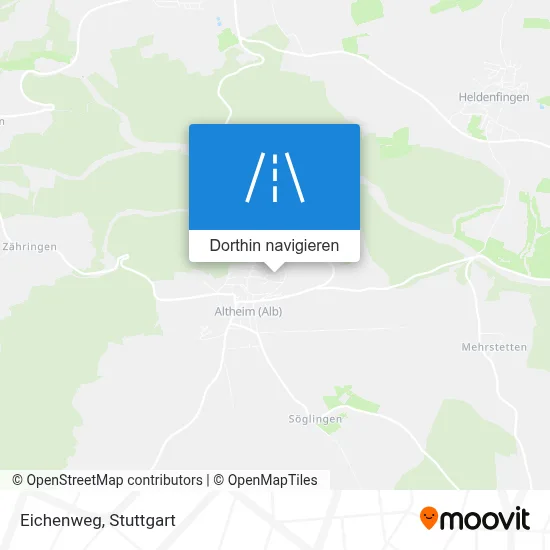 Eichenweg Karte