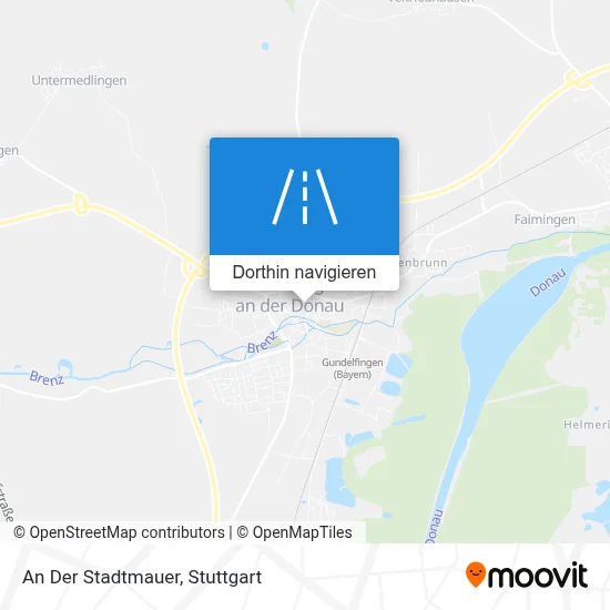 An Der Stadtmauer Karte