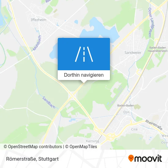Römerstraße Karte