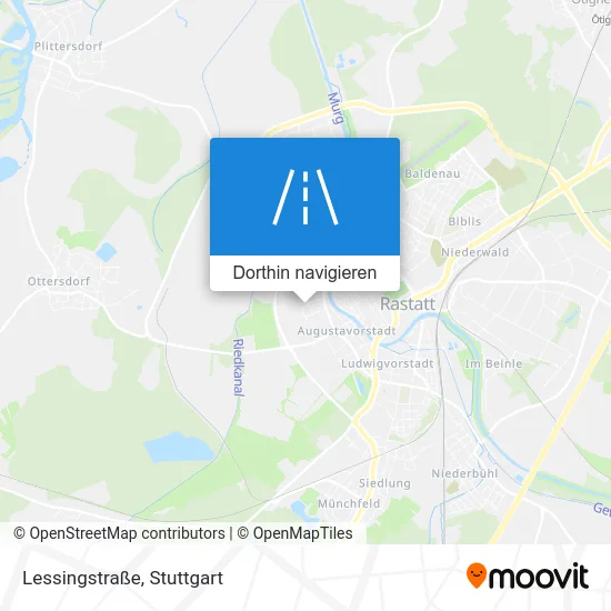 Lessingstraße Karte