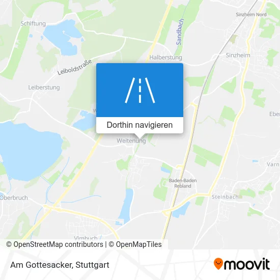 Am Gottesacker Karte