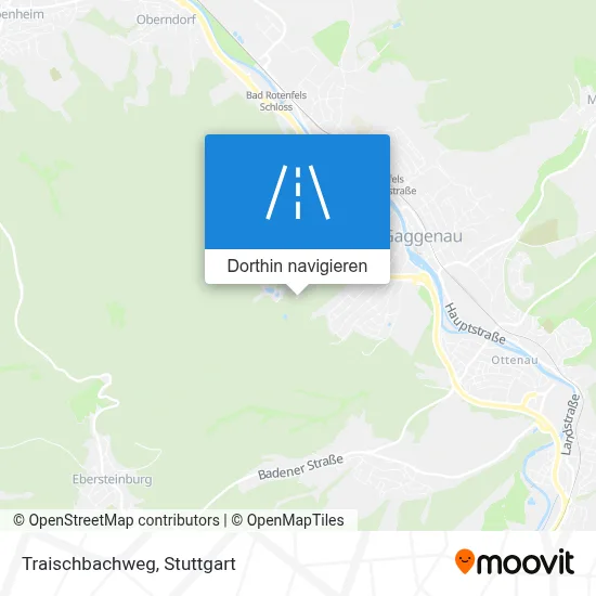 Traischbachweg Karte