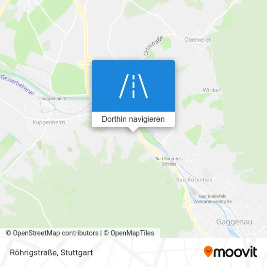 Röhrigstraße Karte