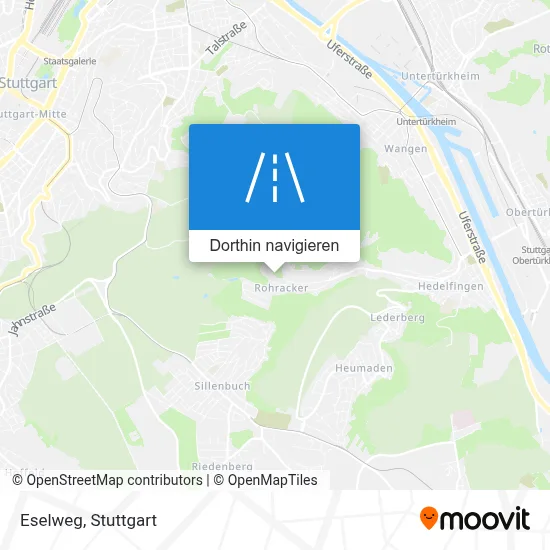 Eselweg Karte