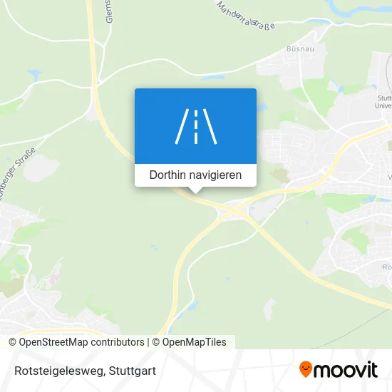 Rotsteigelesweg Karte