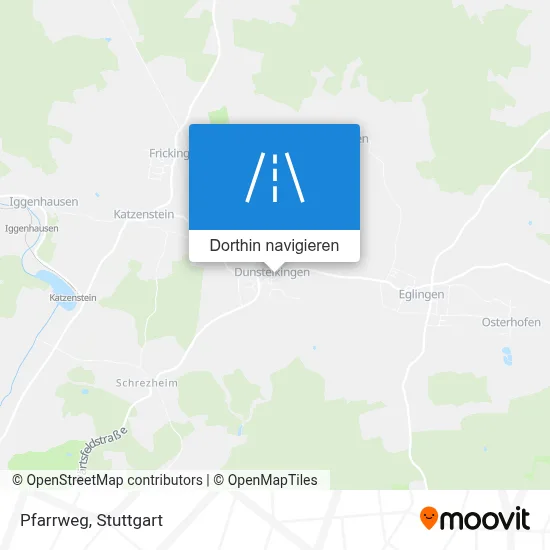 Pfarrweg Karte