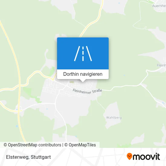 Elsterweg Karte