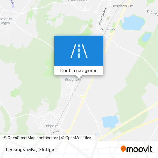 Lessingstraße Karte