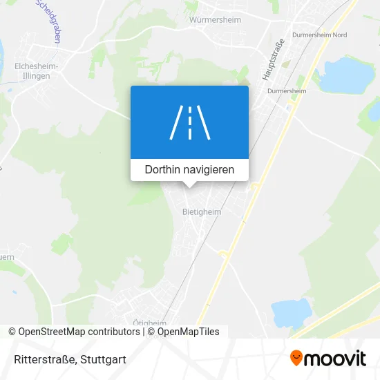 Ritterstraße Karte