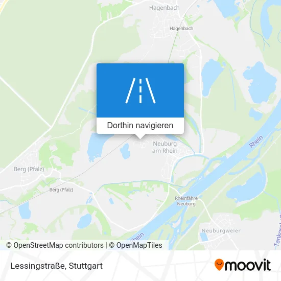 Lessingstraße Karte