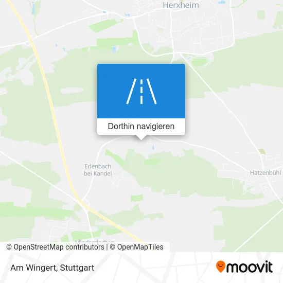 Am Wingert Karte
