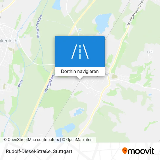 Rudolf-Diesel-Straße Karte