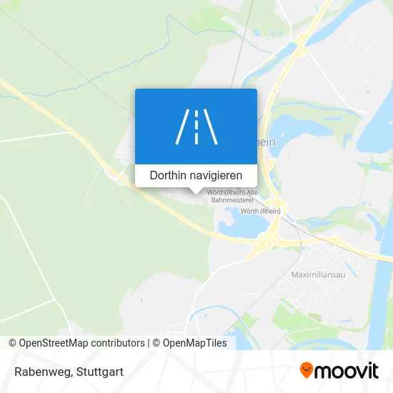 Rabenweg Karte