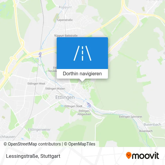 Lessingstraße Karte