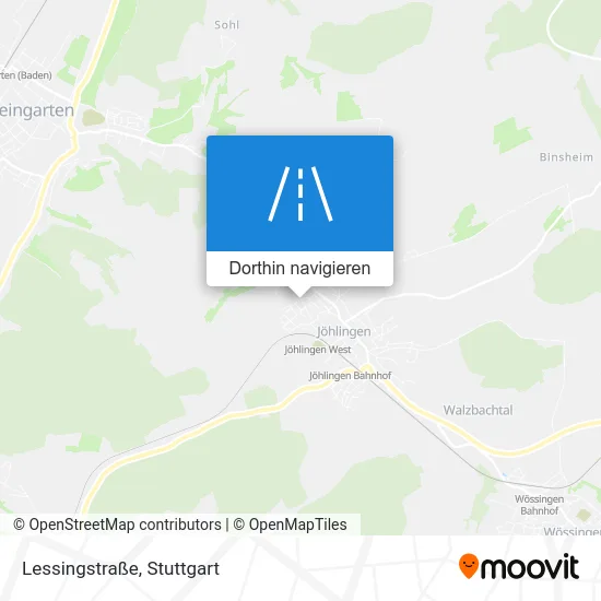 Lessingstraße Karte