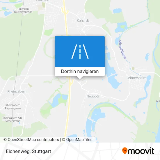 Eichenweg Karte