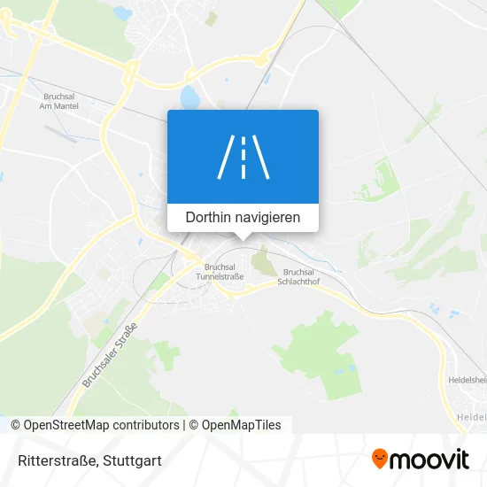 Ritterstraße Karte