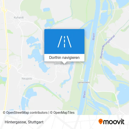 Hintergasse Karte