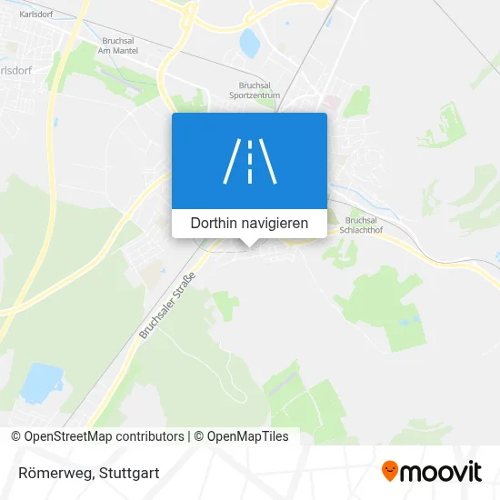 Römerweg Karte
