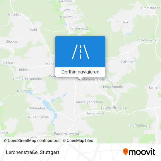 Lerchenstraße Karte