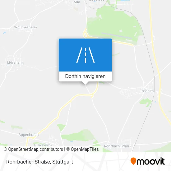 Rohrbacher Straße Karte