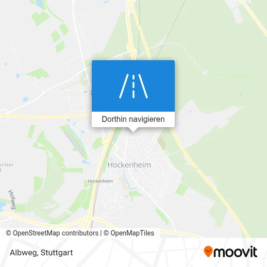 Albweg Karte