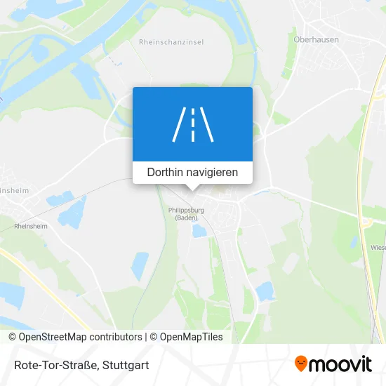 Rote-Tor-Straße Karte