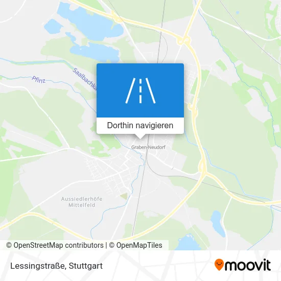 Lessingstraße Karte