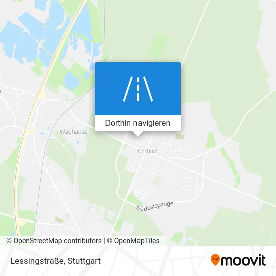 Lessingstraße Karte