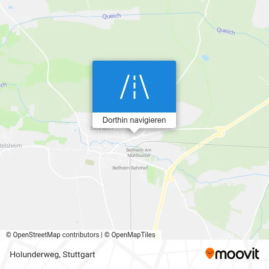 Holunderweg Karte