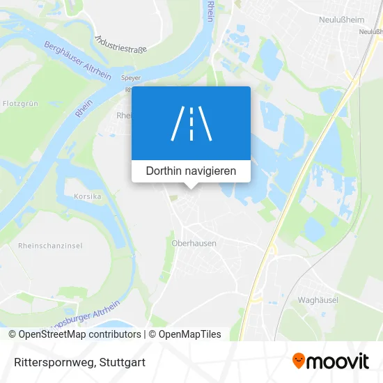 Ritterspornweg Karte