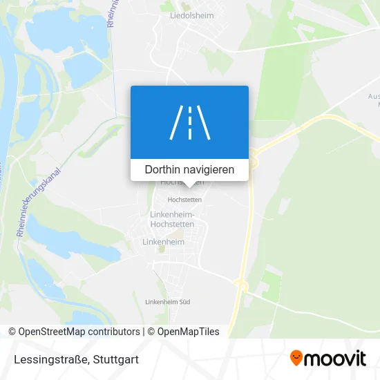 Lessingstraße Karte