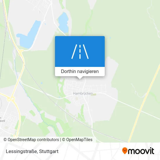Lessingstraße Karte
