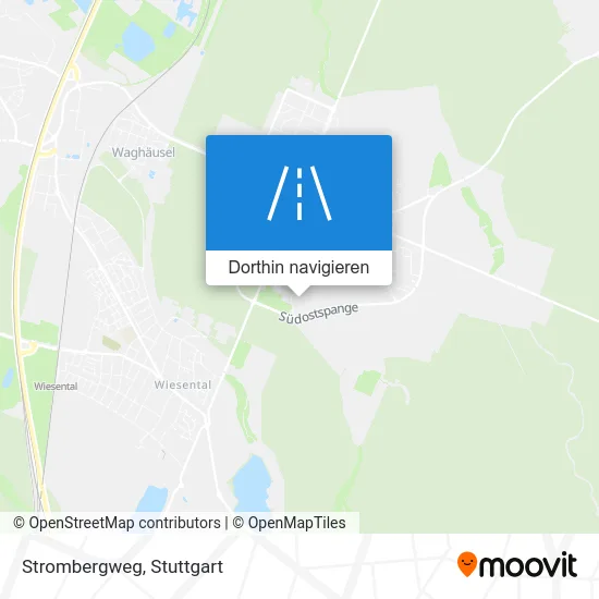 Strombergweg Karte
