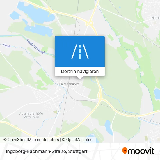 Ingeborg-Bachmann-Straße Karte