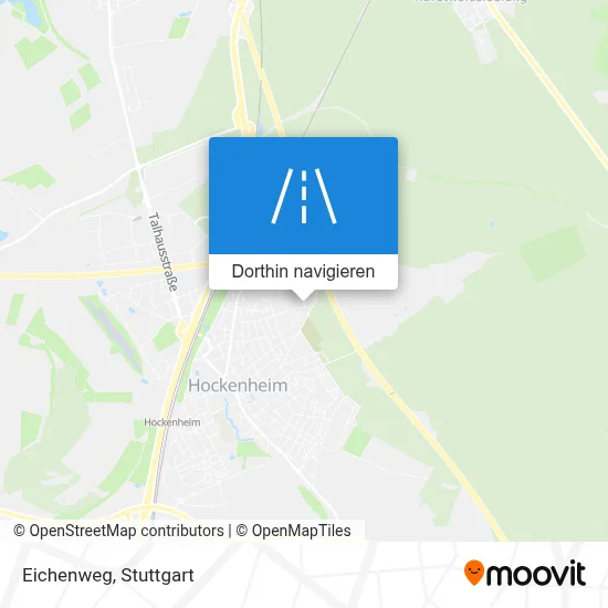 Eichenweg Karte