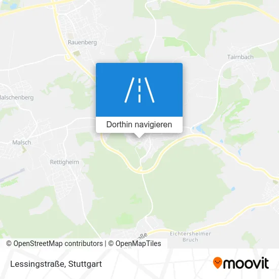 Lessingstraße Karte