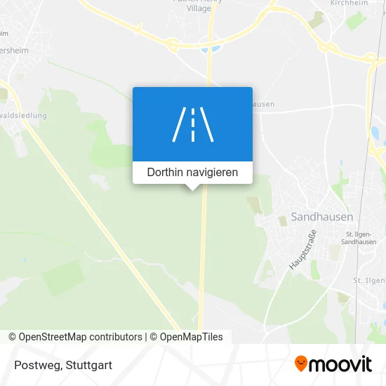 Postweg Karte