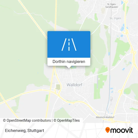 Eichenweg Karte