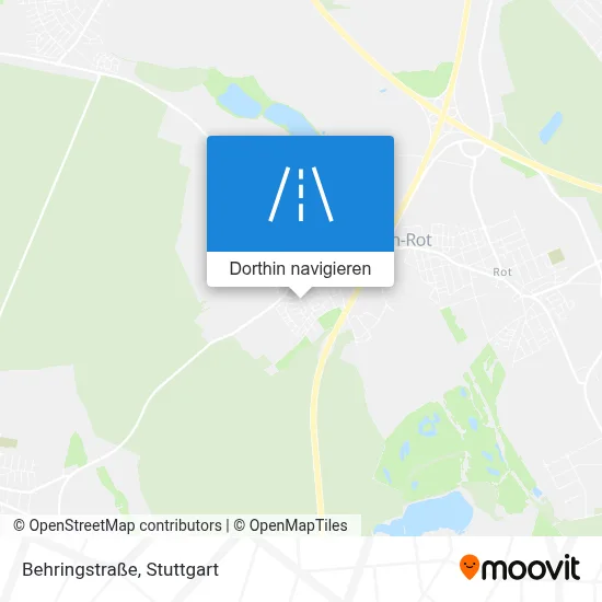 Behringstraße Karte
