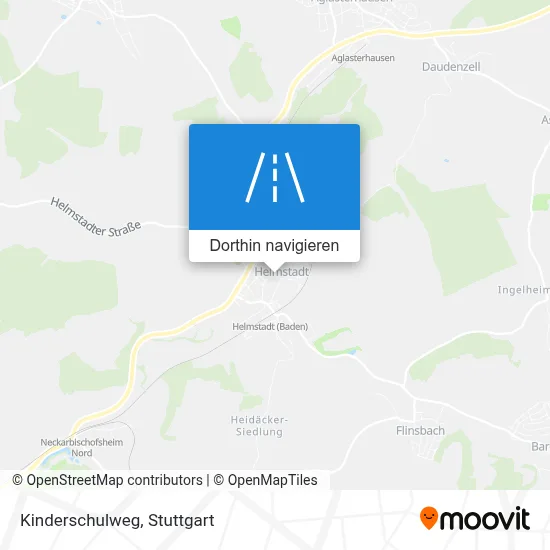 Kinderschulweg Karte